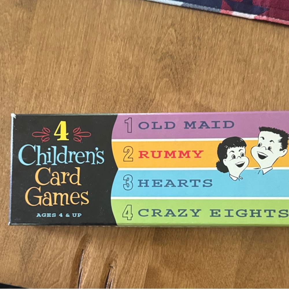 Children's Card Games Pack – Multicolor